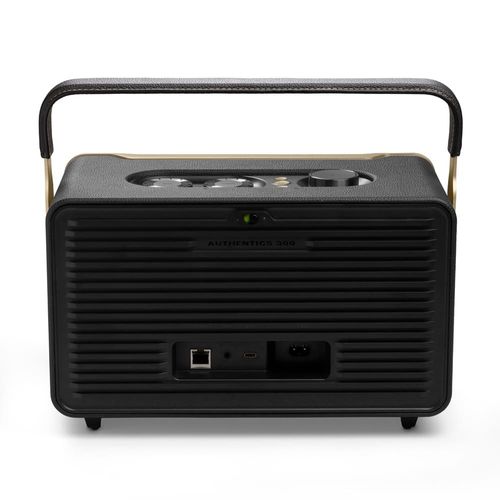 Caixa de Som Portátil JBL Authentics 300 com Alça, Bluetooth e Wi-Fi 100W RMS - Preta