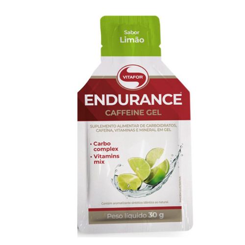 Endurance Caffeine Gel Limão Vitafor 30g