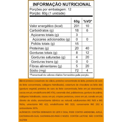 Bold Pão De Mel Bold Snacks 60g