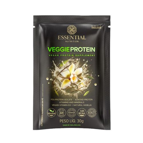 Veggie Protein Banana Canela Essential Nutrition 33g