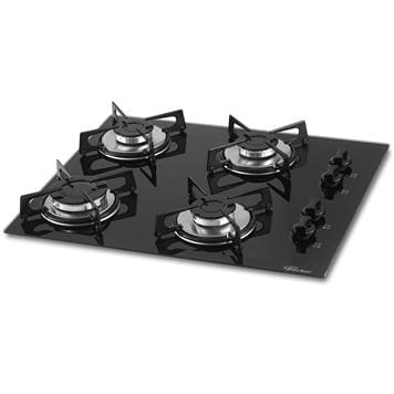 Cooktop a Gás 4 Bocas Fischer 1519 Bivolt - Preto