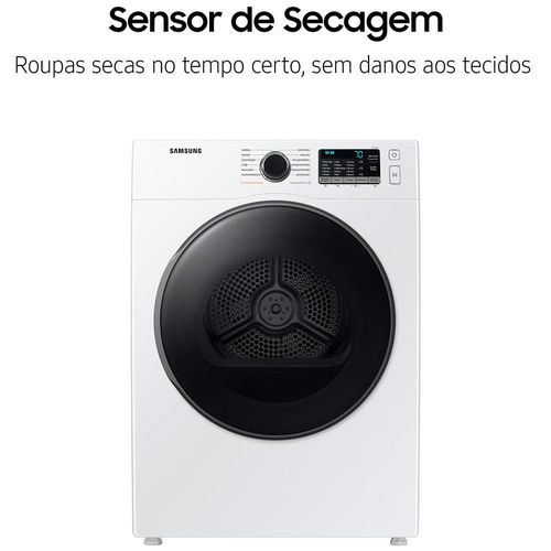 Secadora de Roupas Samsung 12kg DV12B6800EW 220V – Branca