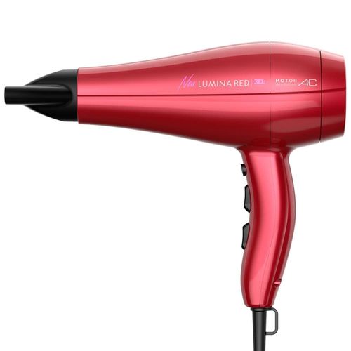 Secador de Cabelos GA.MA Italy New Lumina Red 3D Motor AC Profissional Vermelho 2200W 110v