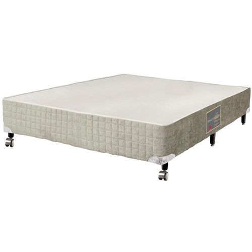 Base Box para Colchão de Casal Castor Premium Gel 39x138x188 cm - Cinza/Branco