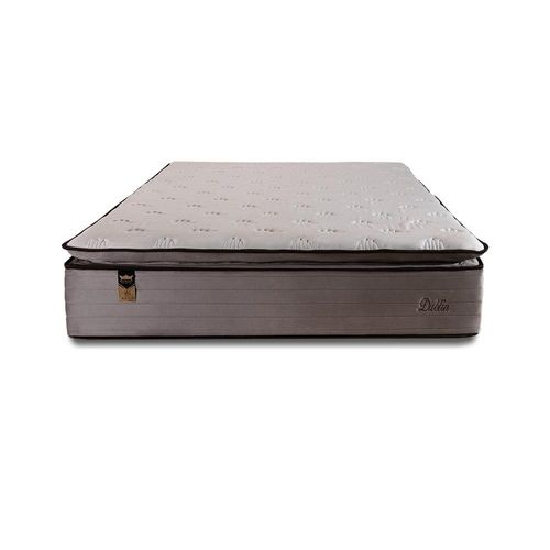 Colchão King Size Hellen Dublin com Molas Ensacadas e Espuma D33 28x193x203cm - Bege