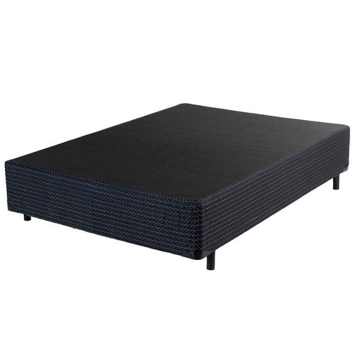 Base Box para Colchão de Casal Luckspuma Barcelona Spring 36x138x188cm - Chumbo