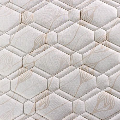 Colchão de Casal Luckspuma Madri com Molas Bonnel e Pillow Top 30x138x188cm - Rústico Marrom/Branco