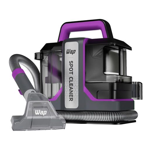 Extratora de Sujeiras Portátil WAP Spot Cleaner W3 1450W 3 em 1 para Tapetes, Carpetes, Estofados e Colchões – Cinza e Roxo 220V