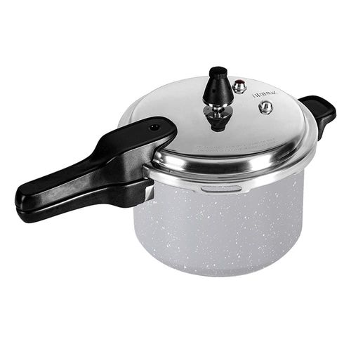 Panela de Pressão Brinox Ceramic Life em Alumínio e Antiaderente Cerâmico com fundo de Indução - 4,2L