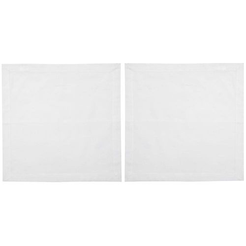 Conjunto de Guardanapos Wolff Mesa Ponto Ajour em Algodão Branco - 2 Peças