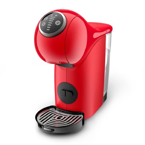 Máquina de Café Arno Nescafé Dolce Gusto Genio S Plus DGS3 Multi bebidas, Digital e Automática – Vermelha 110V