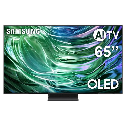 Smart TV 65" OLED 4K Samsung QN65S90DAEXZD Mini LED com Design LaserSlim, A,I Energy Mode Dolby Atmos®, Alexa Built in e Painel até 144hz