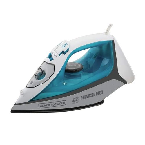 Ferro de Passar a Vapor Black e Decker FX3060 1200W Branco