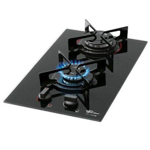 Cooktop 2 Bocas Fit Line com Acendimento Automático a Gás Fischer