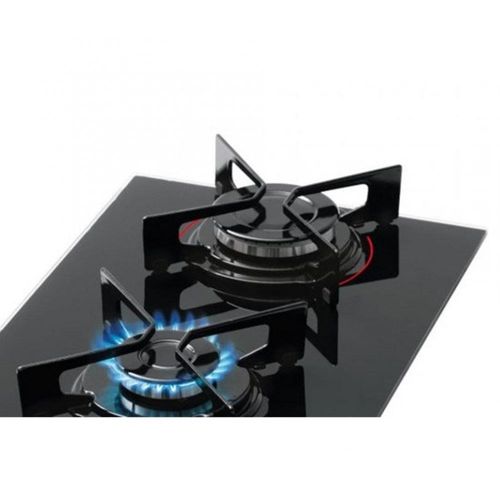 Cooktop 2 Bocas Fit Line com Acendimento Automático a Gás Fischer