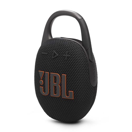 Caixa de Som Portátil JBL Clip 5 com Bluetooth e À Prova D`água 7W RMS - Preta