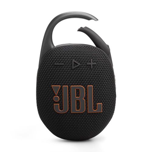 Caixa de Som Portátil JBL Clip 5 com Bluetooth e À Prova D`água 7W RMS - Preta