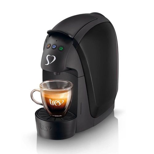 Máquina de Café Espresso 3 Corações Luna Automática 600ml - Preto 110V