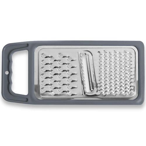 Ralador/Cortador Plano Aço Inox Brinox Top Pratic 2204/326 - Cinza