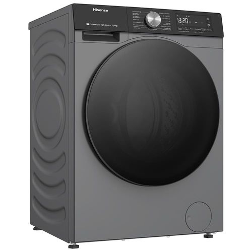 Lava e Seca Hisense Steam WD3S13 Inverter com Wi-Fi, 13 Programas de Lavagem e 3 de Secagem Titanium - 13kg/8kg 110V