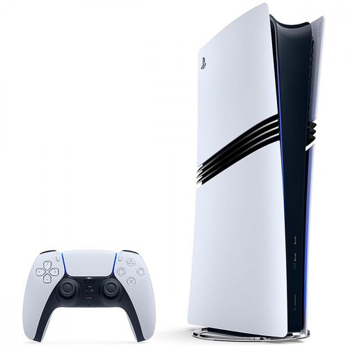 Console PlayStation 5 Pro Branco + Controle Sem Fio Dualsense Branco