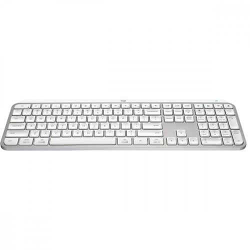 Teclado Logitech MX KEYS S Cinza Claro US