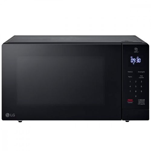 Micro-Ondas LG 30L Preto 127V Limpa Fácil - MS3033DS