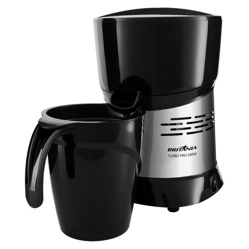 Espremedor de Frutas Britânia Turbo Pro 260W – Preto