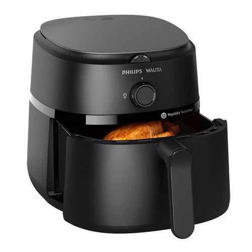 Fritadeira Elétrica Air Fryer Philips Walita Série 1000 XL NA130 Sem Óleo 1700W 6,2L – Preta 220V