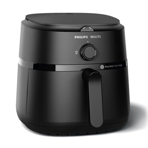 Fritadeira Elétrica Air Fryer Philips Walita Série 1000 XL NA130 Sem Óleo 1700W 6,2L – Preta 220V