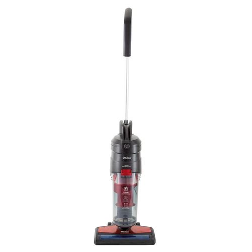 Aspirador de Pó Vertical Philco Power Clean PAS4000V 2000W – Preto/Vermelho 110V