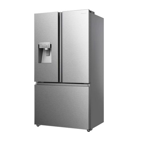 Geladeira Hisense French Door RF-79W Frost Free com Tecnologia Inverter, Super Cool e Super Freeze 536L - Inox 110V