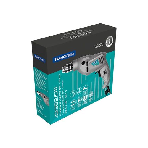 Furadeira de Impacto Tramontina 3/8” - 500W 110V