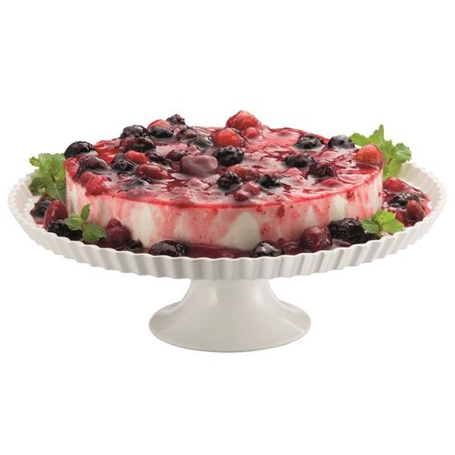 Prato com Pé e Borda Haus Concept Buffet em Melamina – 34 cm