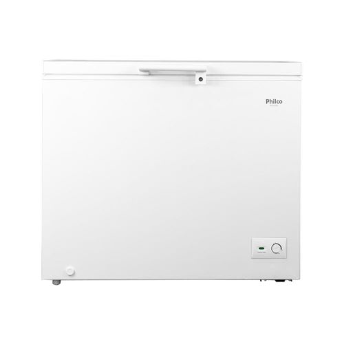 Freezer Horizontal Philco PFH260B Pés com Rodízio, 1 Porta, R600a e Degelo Manual Branco - 253 litros 110V