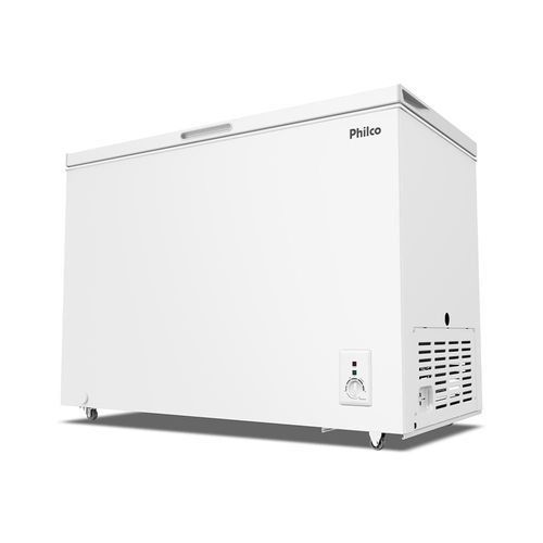 Freezer Horizontal Philco PFH300B 2 em 1 com 1 Porta, Pés com Rodízio, Gás refrigerante R600a e Degelo Manual Branco - 299 litros 220V