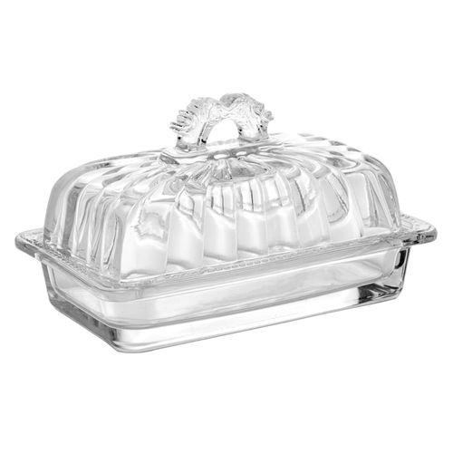 Manteigueira de Cristal Ecológico Lyor Imperial - 10x17x10,5cm