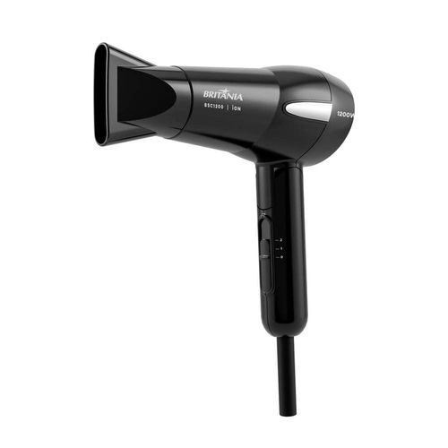 Secador de Cabelos Britânia BSC1200 com Tourmaline Íon Bivolt - 1200W