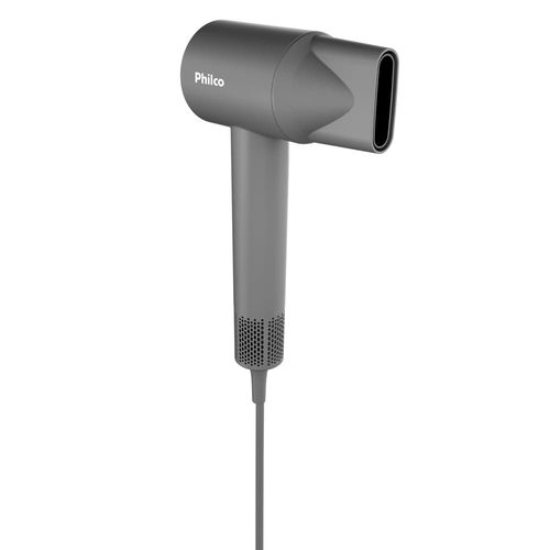 Secador de Cabelos Philco PSC3600 com 2 Temperaturas e 1600W - Cinza 110V