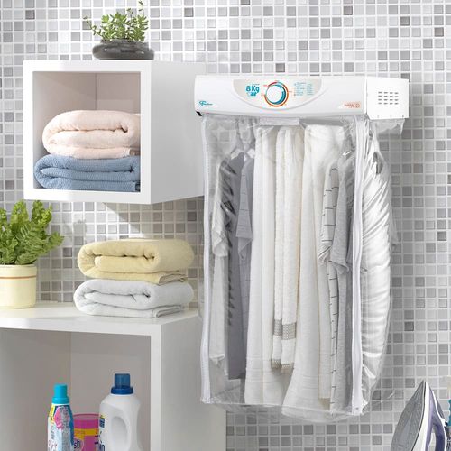 Secadora de Parede Fischer 8 kg Super Ciclo com Timer contínuo – Branca 110V