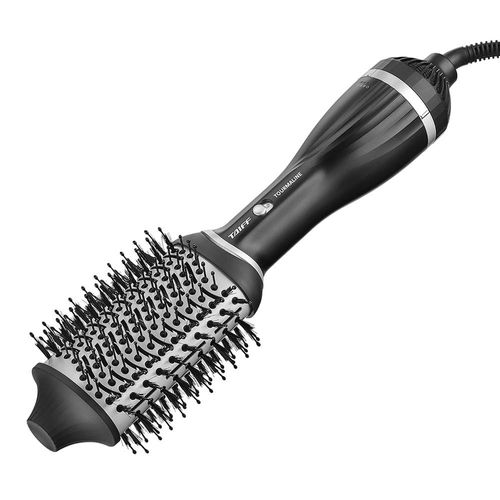 Escova Oval Taiff Tourmaline com Cabo Giratório 1200W - Preta 110V