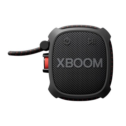 Caixa de Som Bluetooth LG XBOOM GO XG2T Portátil, com Resistência Militar, Proteção IP67 à prova d`água, 10 horas de Bateria e Cordão Ajustável - 5W