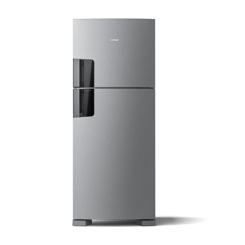 Geladeira Consul Frost Free CRM50LK Duplex Inox com Função Turbo, Iluminação em LED e Filtro Antiodor - 410 litros 110V