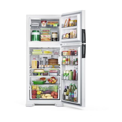 Geladeira Consul Frost Free CRM50LB Duplex Branca com Função Turbo, Iluminação em LED e Filtro Antiodor - 410 litros 110V