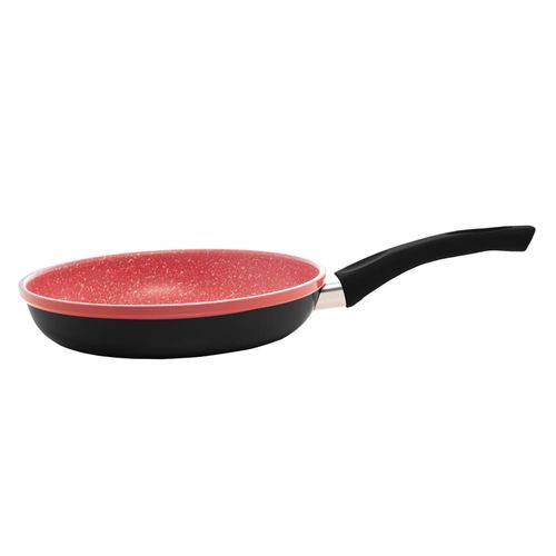 Frigideira de Indução Lyor em Alumínio com Revestimento Cerâmico Granilite Vermelha - 24cm