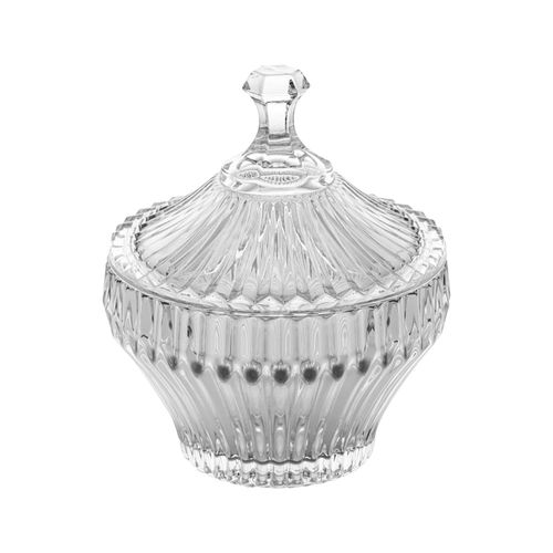 Potiche de Cristal Lyor Renaissance - 20x17,5x17,5 cm (AxLxP)