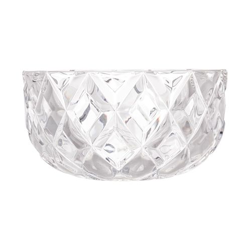 Centro de Mesa Lyor Redondo em Cristal Diamond – 18x10cm