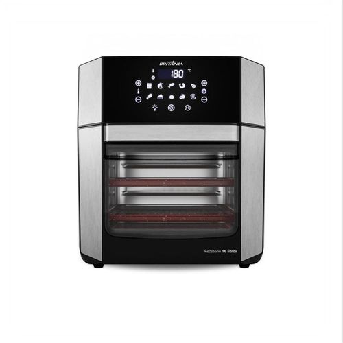 Fritadeira Elétrica Air Fryer Britânia Oven BAF16A 4 em 1 Sem Óleo com Tecnologia Air Flow 1900W - 16 litros 220V