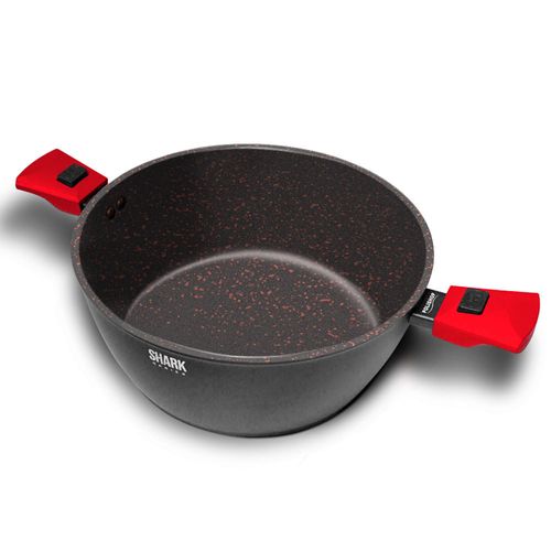 Panela Polishop Ichef Ultra Family Size Shark Series Vermelha 28cm