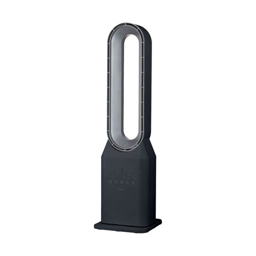 Circulador de Ar Spirit Bladeless com 3 Velocidades, Timer, Função Bom Sono e Vento Natural - Preto/Prata 220V